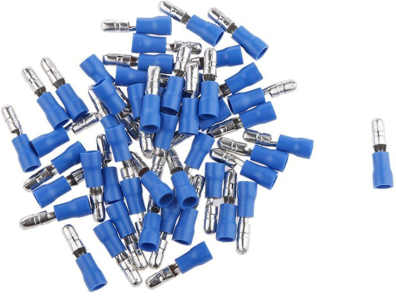 india iot shop Fully Insulated Male Female Wire Bullet Electrical Crimp Electronic Components Electronic Hobby Kit