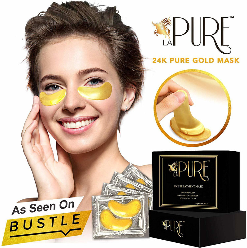 LA PURE 24K Gold Eye Treatment Masks(10 g)