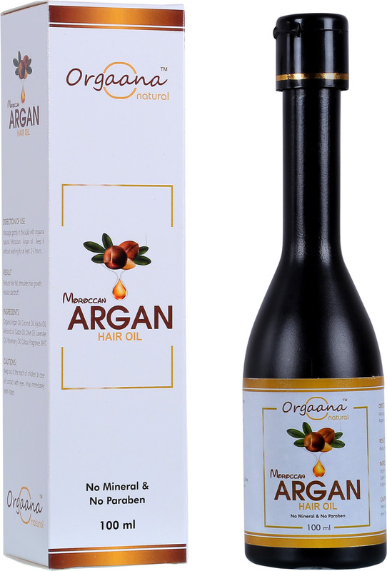 orgaana natural Moroccan Argan Hair Growth Oil Hair Oil(100 ml)
