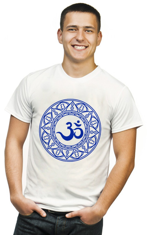 iac media works Printed Men Round Neck White T-Shirt
