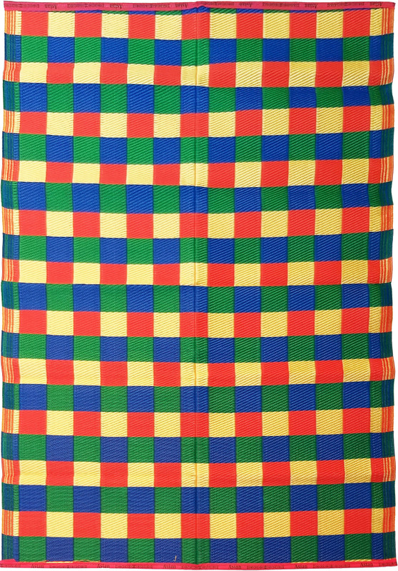 clarkia Multicolor Plastic Carpet(182 cm  X 360 cm)