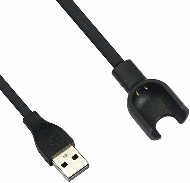 venvik VK-6513 M3 Charging Cable 0.1 m Micro USB Cable(Compatible with Fitness Band, Black, Sync and Charge Cable)