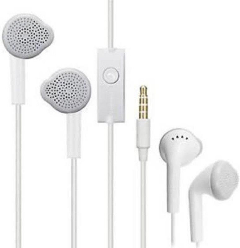 electmart EHS61ASFWE (GH59-11849C) 3.5 mm jack Wired Headset with Mic(White, In the Ear)