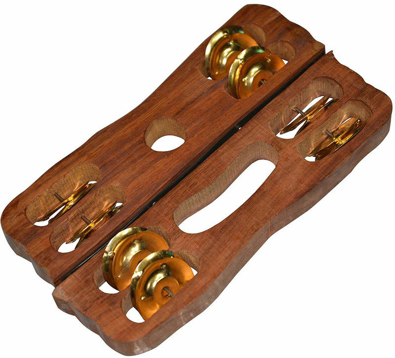 BestBrother Kartal Pair Indian Musical Percussion Instrument Hand-Cymbals Kartal Instrument Kartal Instrument
