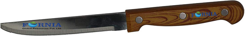 fornia Knife 1pcs with high Quality Wooden Handle Steel Knife(Pack of 1)