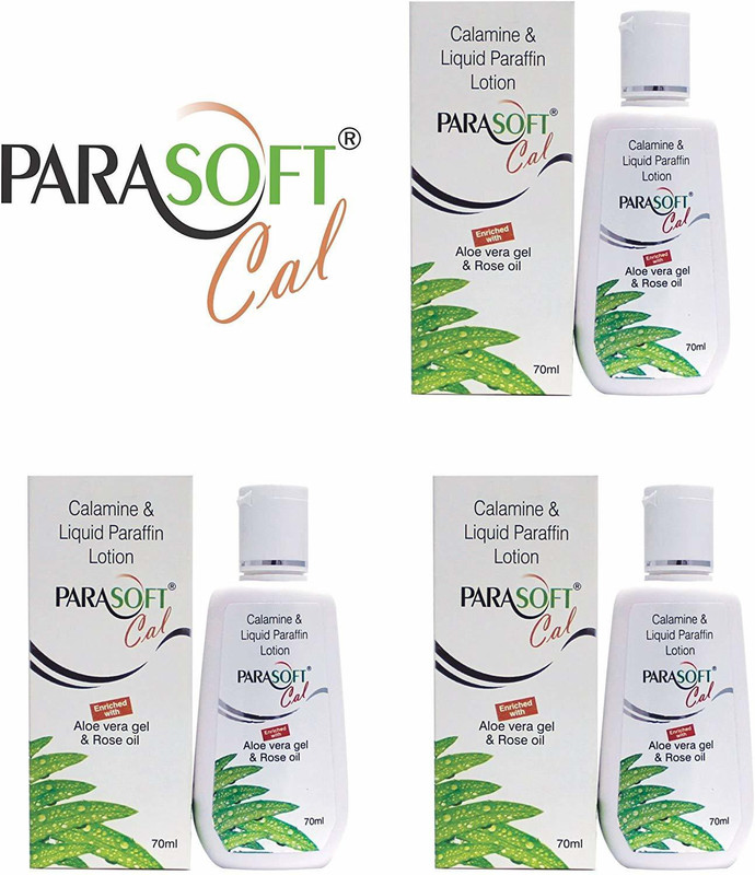 parasoft Cal Body Lotion Enriched With Goodness Of Calamine, 4 pack(70 ml)