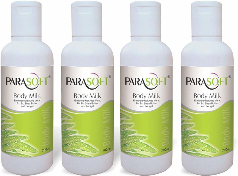 parasoft Nourishing Body Milk Lotion 200ml x4 Pack(800 ml)