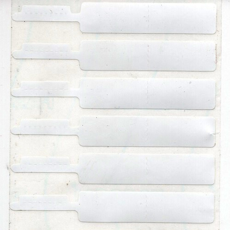 code on technology 81MM X 12MM JEWELLERY LABELS PACK OF 2 ROLLS POLYESTER Paper Label(White)