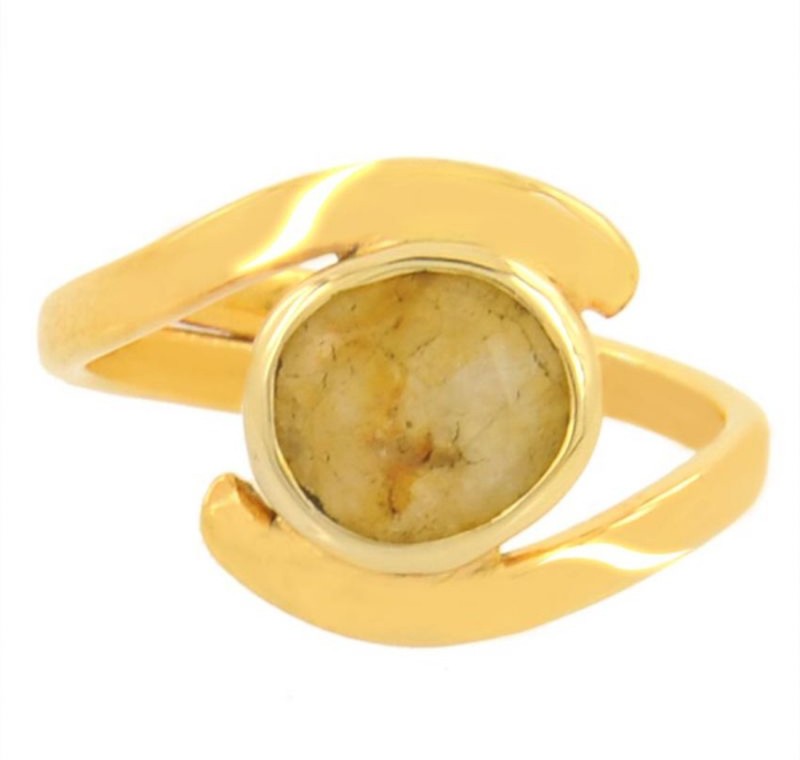 Gems Jewels Online Loose Stone Ceylon Sri Lanka Yellow Sapphire – Pukjraj Copper Sapphire Ring