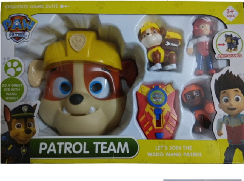 toyuniverse PAW Petrol Team with Mask