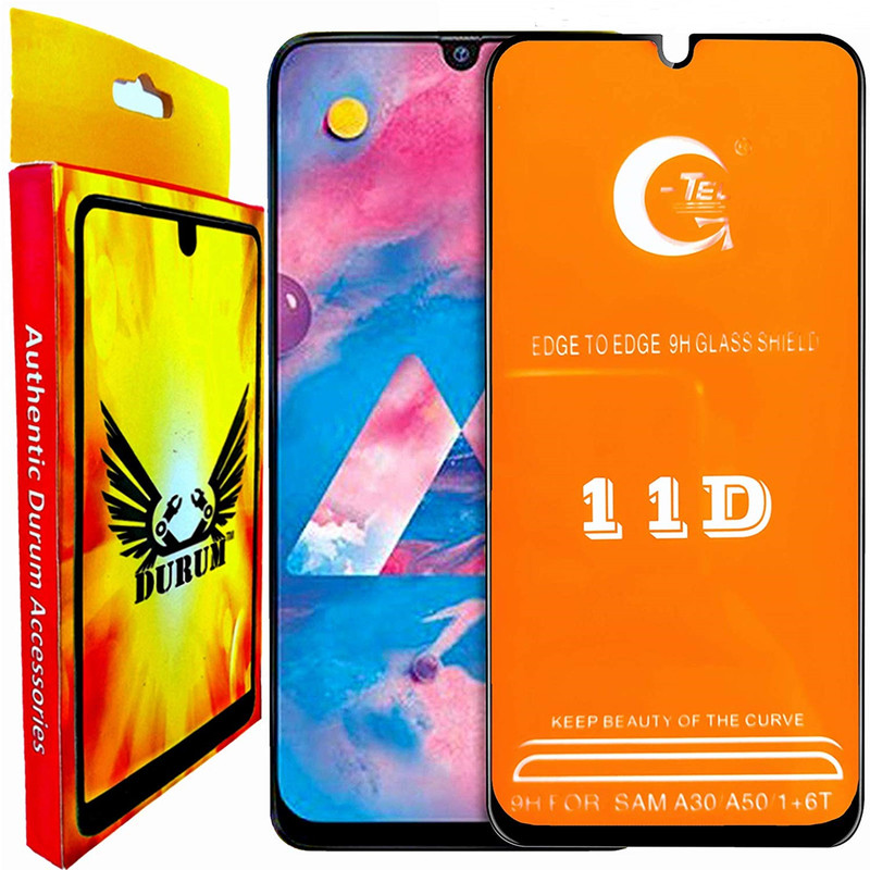 durum Edge To Edge Tempered Glass for Samsung Galaxy M10s(Pack of 1)