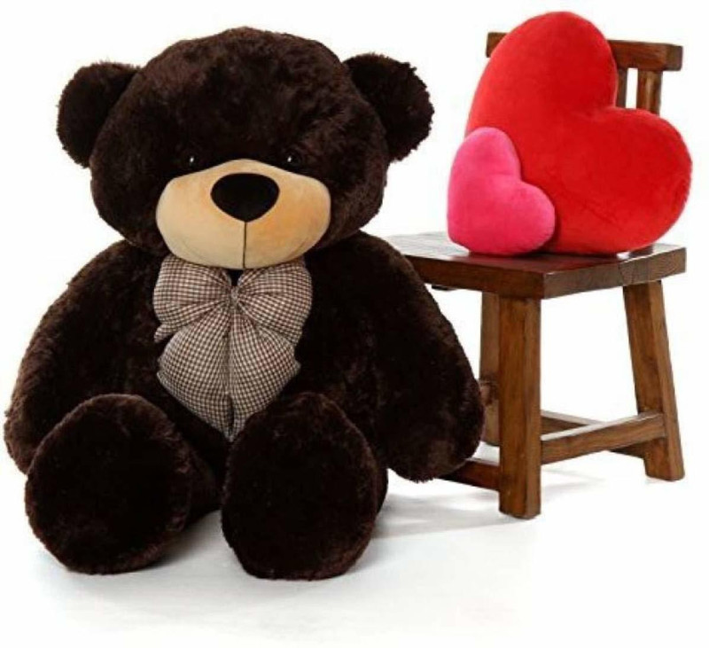 zoonio Teddy Bear Stuffed Animal Plush Baby Boys Chocolate color Teddy Bear - 3 Feet  - 80 cm(Chocolate)
