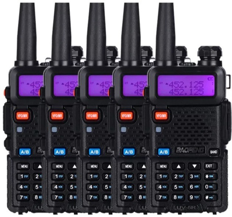 visionrabbit uv5r walkie talkie uhf400-470mhz uv5r walkie talkie uhf400-470mhz Walkie Talkie(Black)