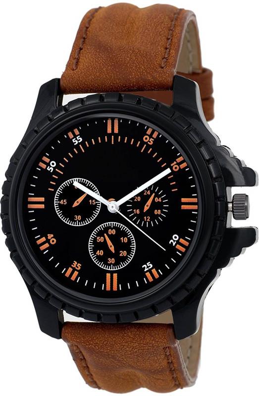 indicare Boys new brown leather belt amd best dial analog watch watches for boy Analog Watch  - For Boys