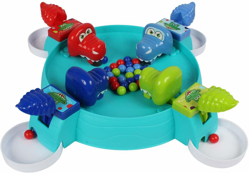 fajal enterprise Funny Crocodile Ball Collecting Indoor Game for Kids, Children Board Game