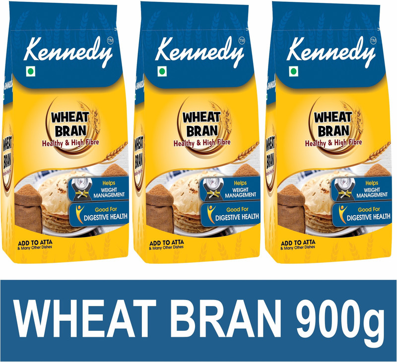 kennedy wheat flakes(900 g, Pouch, Pack of 3)