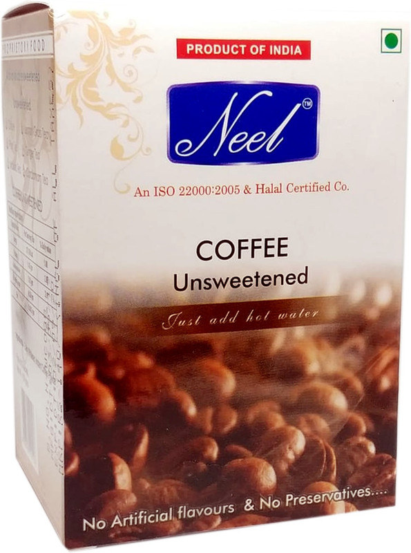 neel Instant Coffee Premix Unsweetened - 10 Sachets (Pack of 2) Instant Coffee(2 x 115 g)