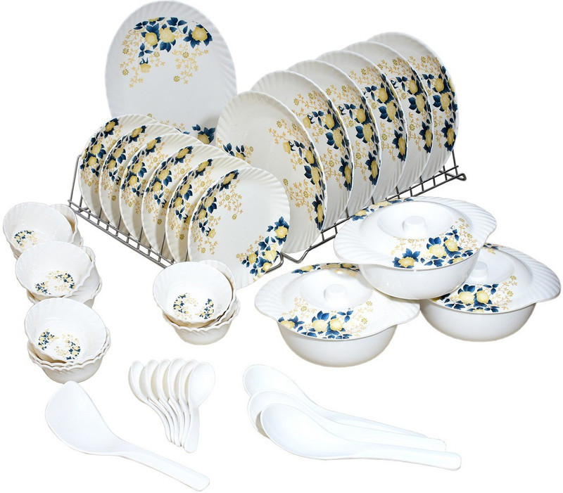 polo99 R-016 Pack of 41 Dinner Set(Melamin)