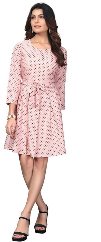 princess trade link Women A-line Pink Dress