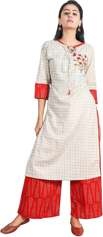 up2date Women Kurta and Palazzo Set