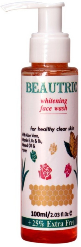 beautric Whitening Face Wash (For Healthy Clear Skin, Orange) Face Wash(100 ml)