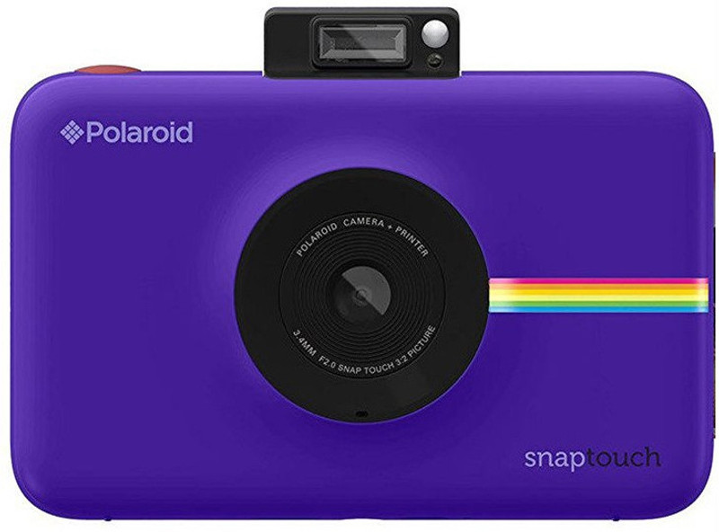 Polaroid Snap Touch With LCD Display (Purple) 2x3-Inch Premium ZINK Photo Paper (30 Pack) Instant Camera(Purple)