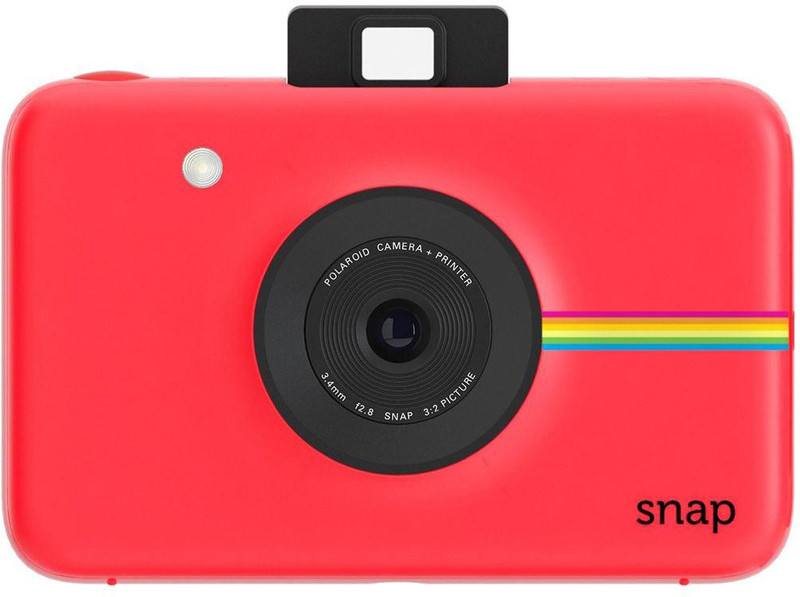 Polaroid Snap Instant Camera Snap Instant Digital Camera (Red) with ZINK Zero Ink Printing Technology Instant Camera(Red)