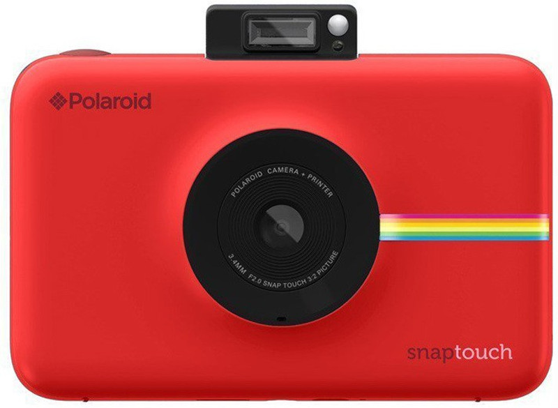 Polaroid Snap Touch Ink Printing Technology Starter Kit ZINK Paper (30 Sheets) and Neoprene Instant Camera(Red)