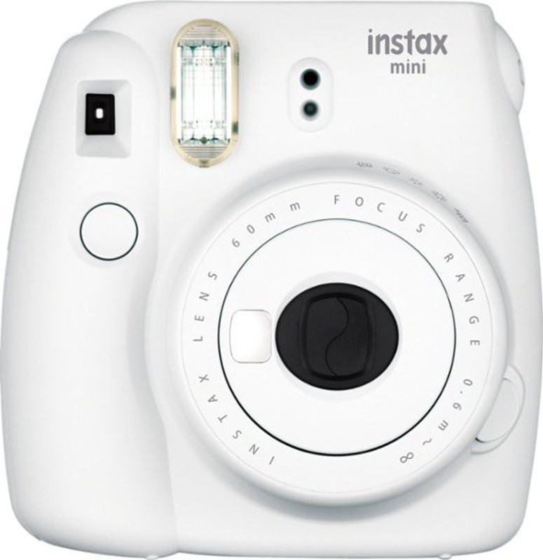 Fujifilm Instax Mini Camera Mini 9 Classic Smokey white Instant Camera(White)