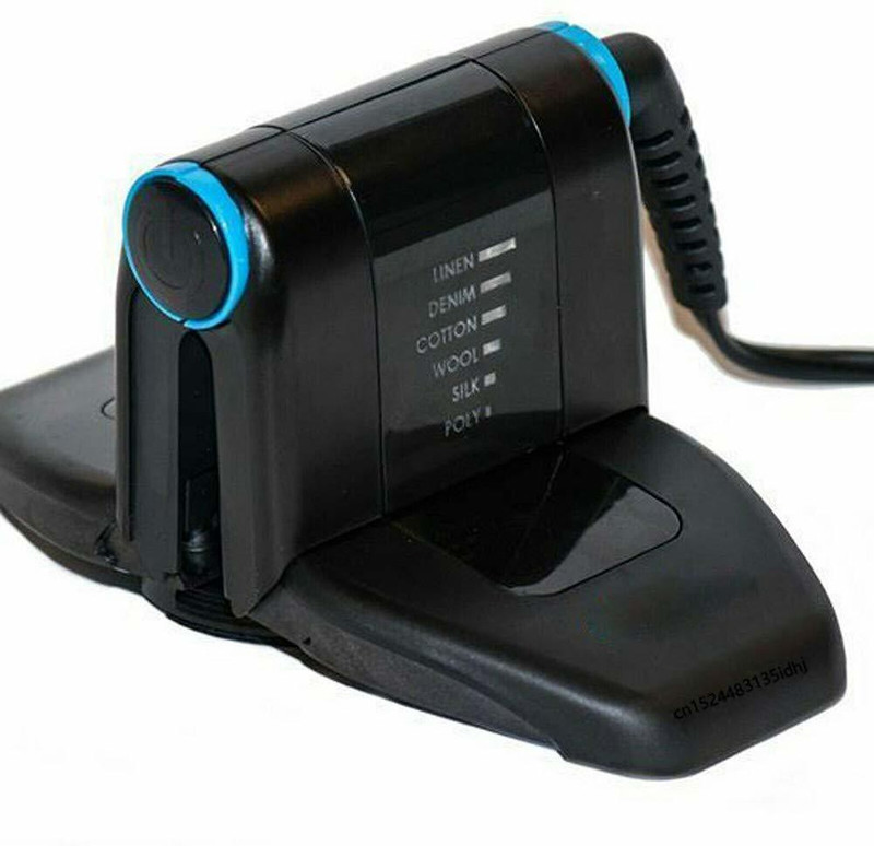 prissy Sleek Foldable Mini Travel Iron Press - Ironing Cloths in Travelling 220 W Dry Iron(Black)