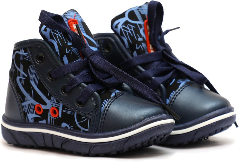 continue star Boys & Girls Lace Sneakers(Blue)