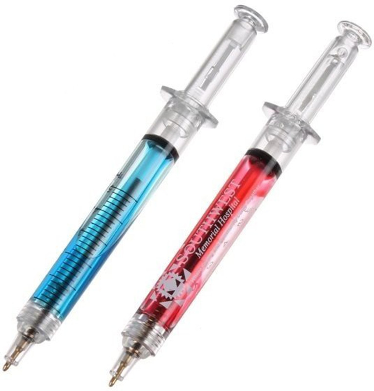 nihit Injection Shape Pen Ball Pen(Pack of 4)