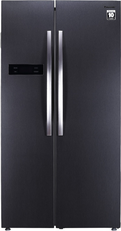 Panasonic 584 L Frost Free Side by Side Refrigerator(Dark Grey Steel, NR-BS60MHX1) Panasonic 584 L Frost Free Side by Side Refrigerator(Dark Grey Steel, NR-BS60MHX1)
