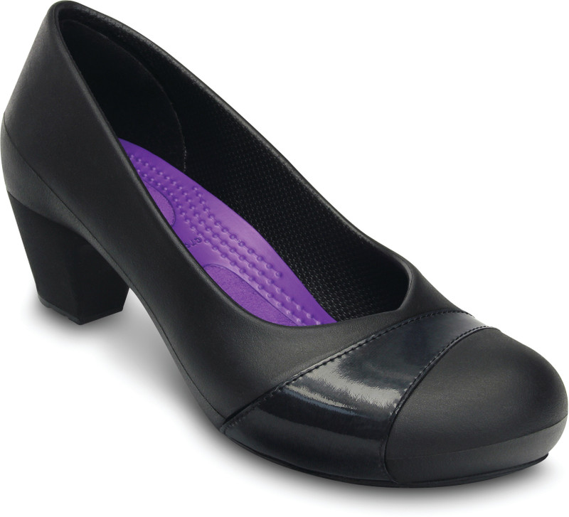 Crocs Women Black Heels