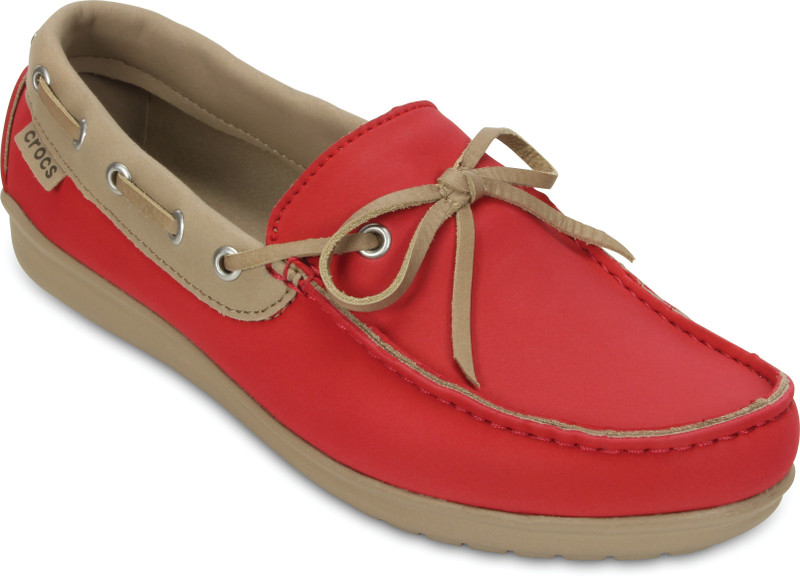 Crocs Boat Shoes For Women(Red)