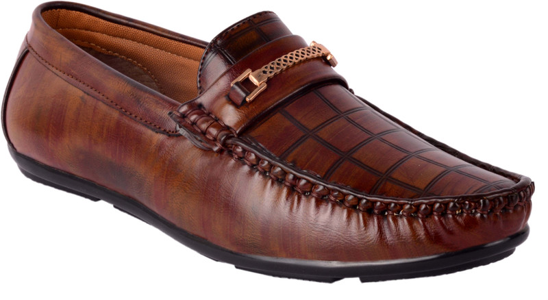 shoepoints  Men's Comfort Casual Loafers Loafers For Men(Brown)
