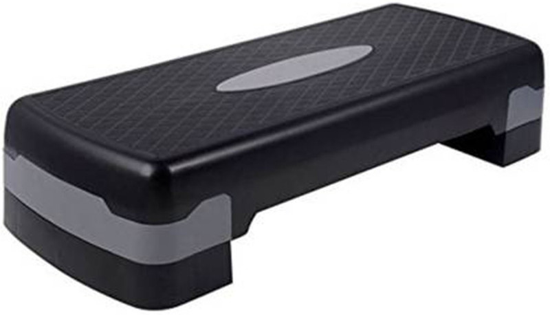 Foricx Home Gym Exercise Fitness Platform Stepper with Riser Stepper(Multicolor)