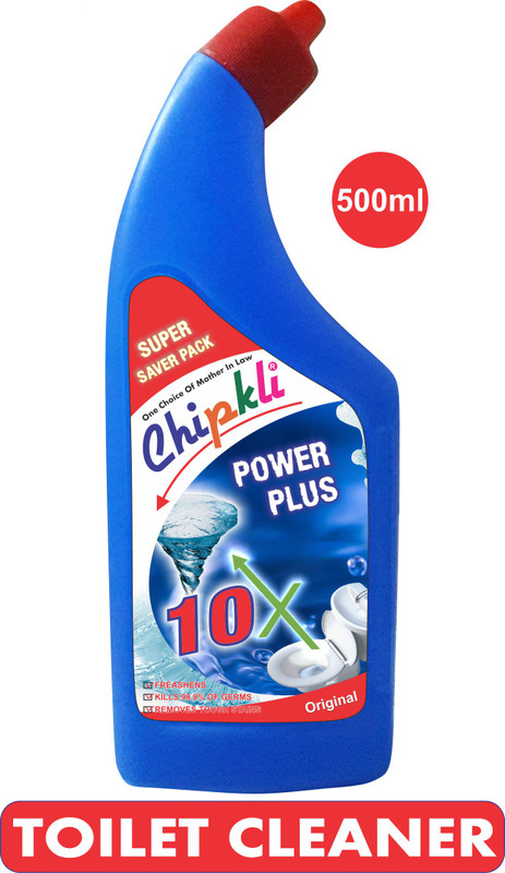 chipkli Power Plus Original Liquid Toilet Cleaner Original Gel Toilet Cleaner(500 ml)