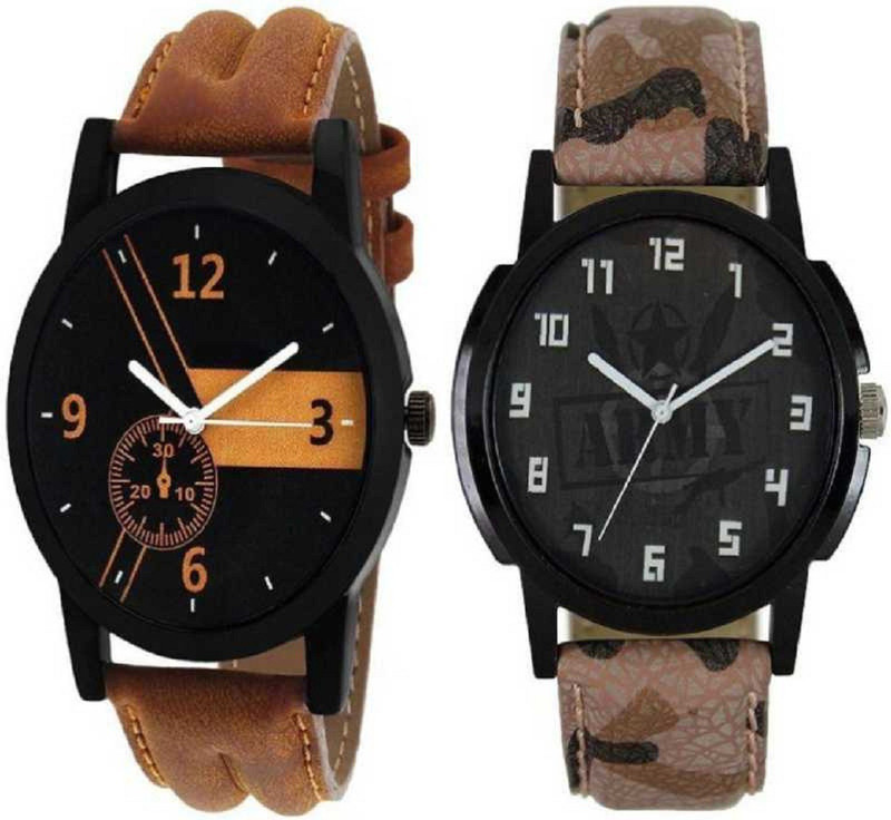 khoosanta Army & LM-1-Top Brand Black Analog Watch Analog Watch  - For Women