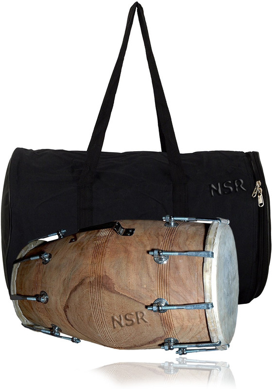 NSR NSRL16 Nut & Bolts Dholak(Clear)