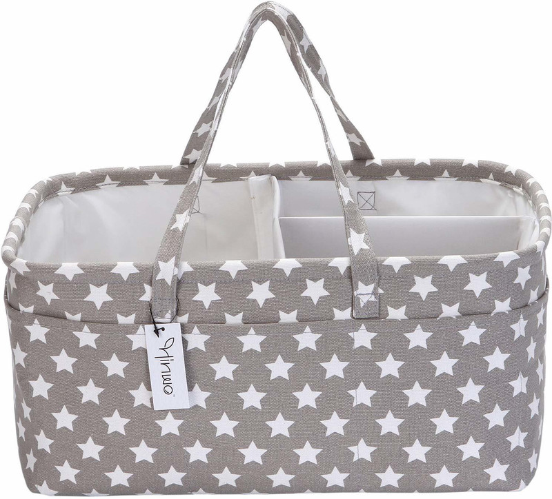 fajal enterprise Baby Diaper Caddy 3-Compartment Baby Diaper Caddy Bag(Multicolor)