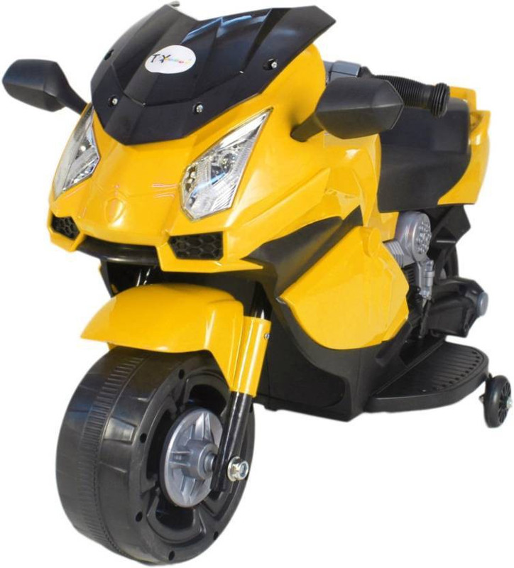 letzride mini 700 yellow Bike Battery Operated Ride On(Yellow)