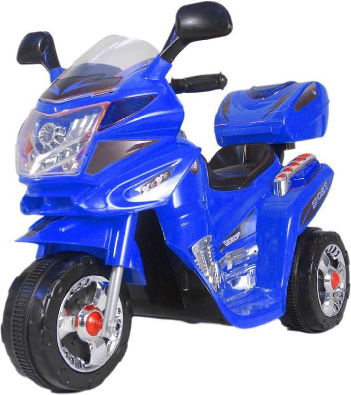 letzride cruiser905 Bike Battery Operated Ride On(Blue)