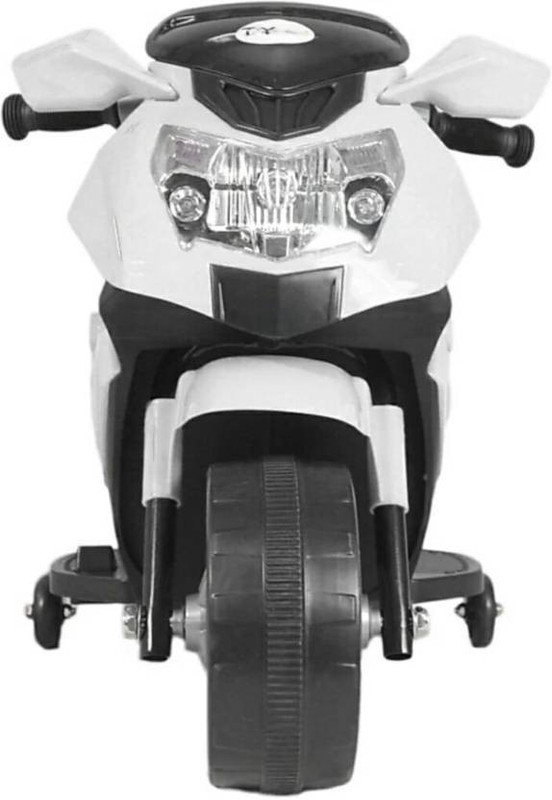 letzride 1200 Bike Battery Operated Ride On(White)