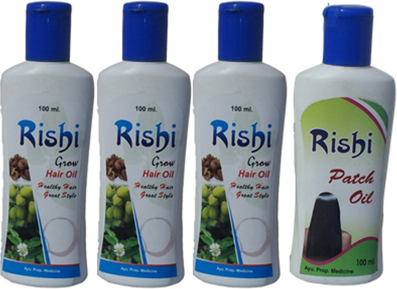 rishi hair oil 3 patch hair oil 1 combo Hair Oil(400 ml)