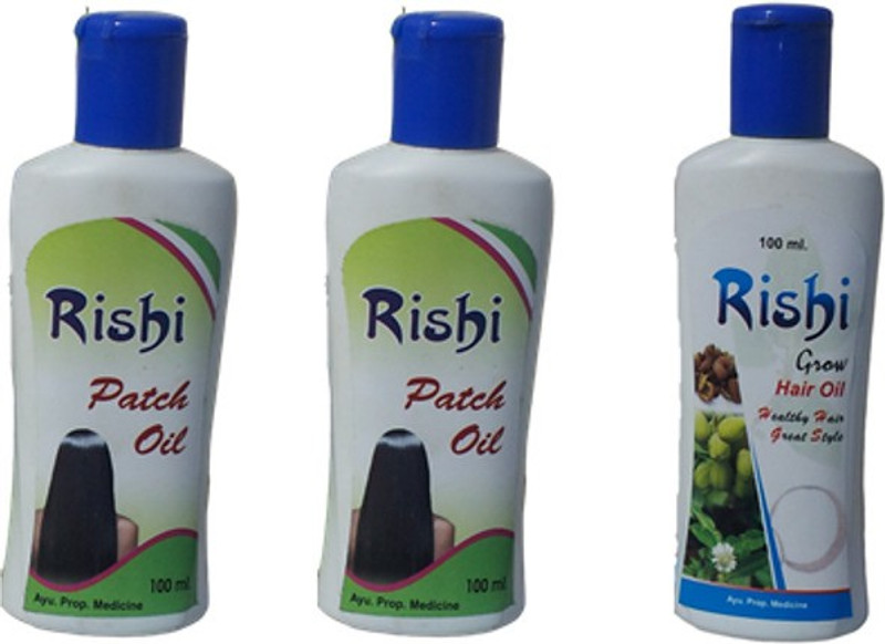 rishi 2 patch hair oil and 1 hair oil 100ml Hair Oil(300 ml)