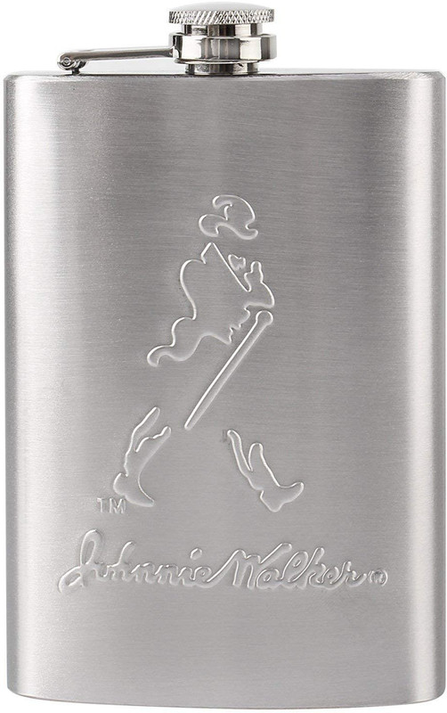 SADAR BAZAAR Stainless Steel Pocket Hip Flask Stainless Steel Hip Flask(220 ml)