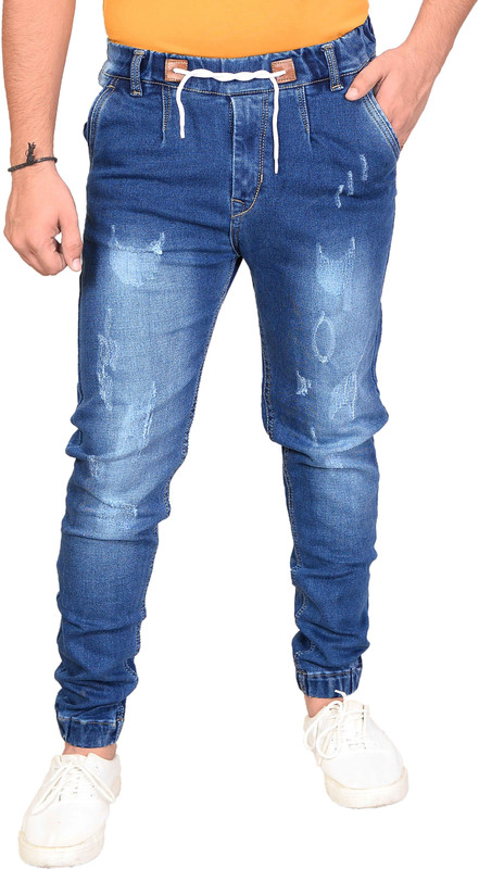 jaunier Jogger Fit Men's Dark Blue Jeans