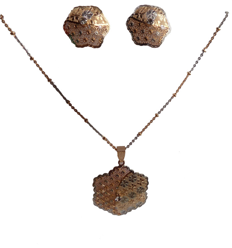 mona decor Copper Jewel Set(Bronze)
