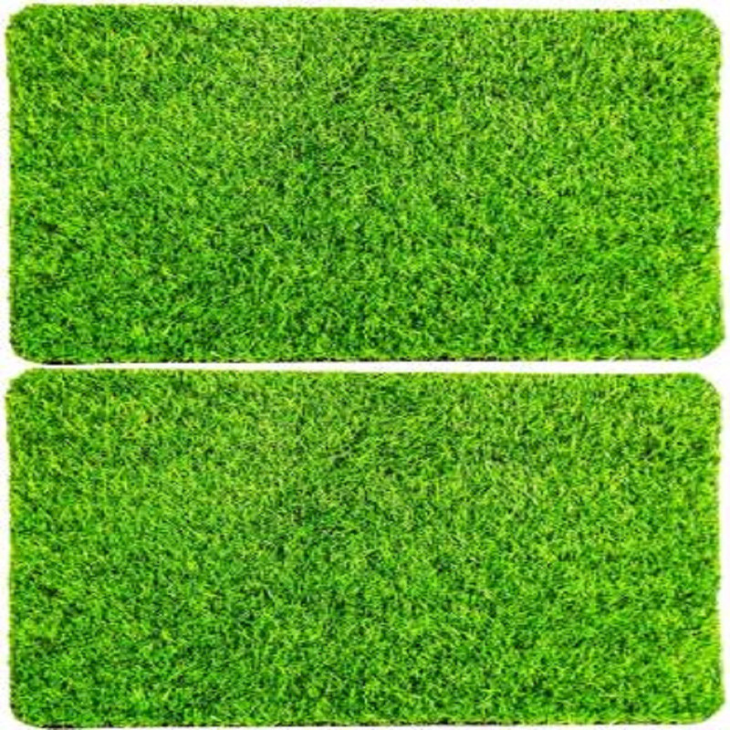kihome Plastic Door Mat(Green, Free)